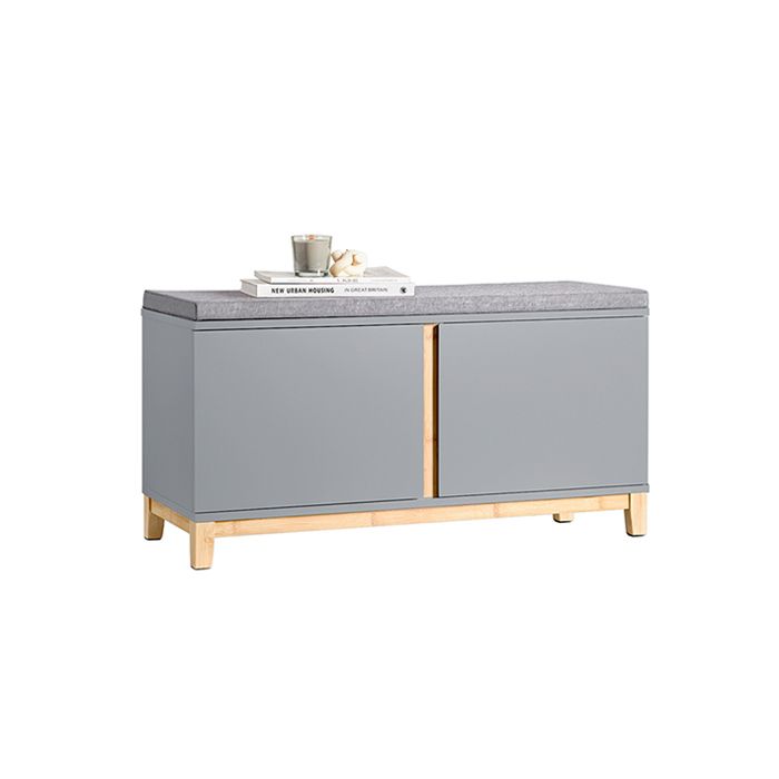 Meuble à Chaussures FSR117-HG SoBuy - avec Siège Rembourré et 2 Portes – 90 x 34 x 47 cm - Gris Meuble à Chaussures FSR117-HG SoBuy - avec Siège Rembourré et 2 Portes – 90 x 34 x 47 cm - Gris